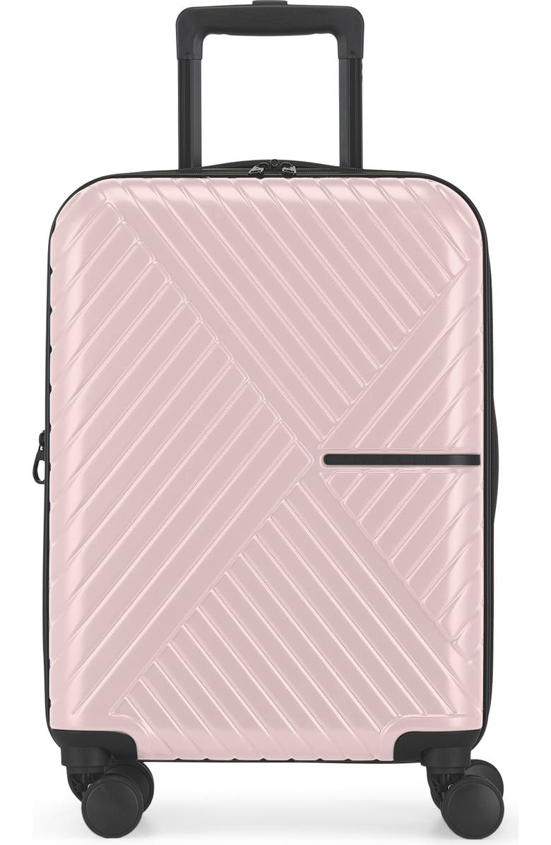 bugatti Berlin 3 Piece Hardside Luggage Set with Expansion, Alternate, color, Pink