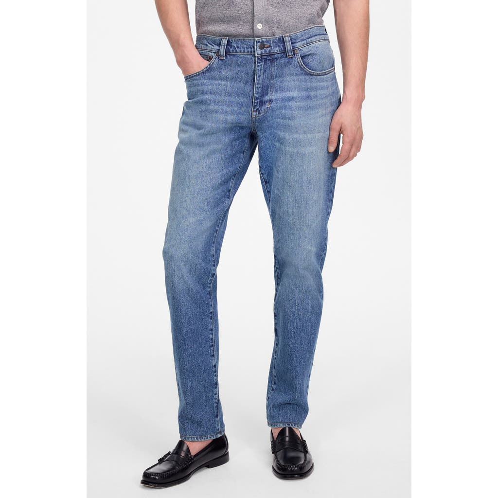 Madewell Athletic Slim Jeans In Geneva Wash