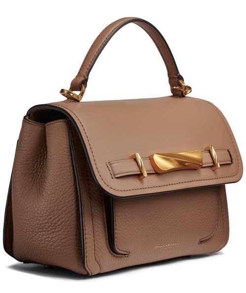 Donna Karan Oceanside Crossbody Bag In Toasted Almond