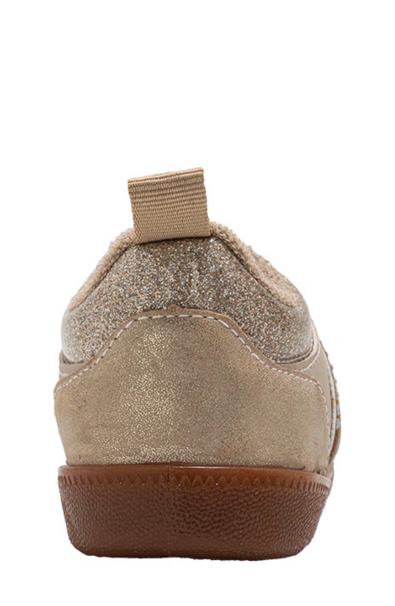 bebe Kids' Embellished Low Top Sneaker, Alternate, color, Tan