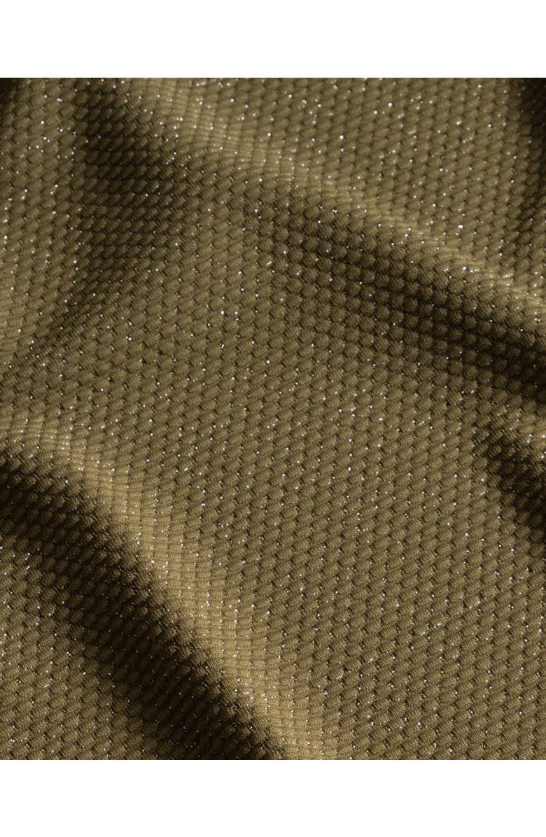 Change of Scenery Belted Hi Waist Hi Leg Bikini Bottom, Alternate, color, Martini Metallic