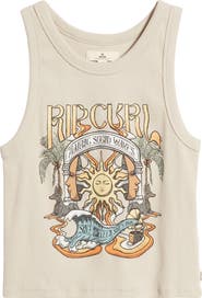 Rip Curl Sound Wave Rib Graphic Tank