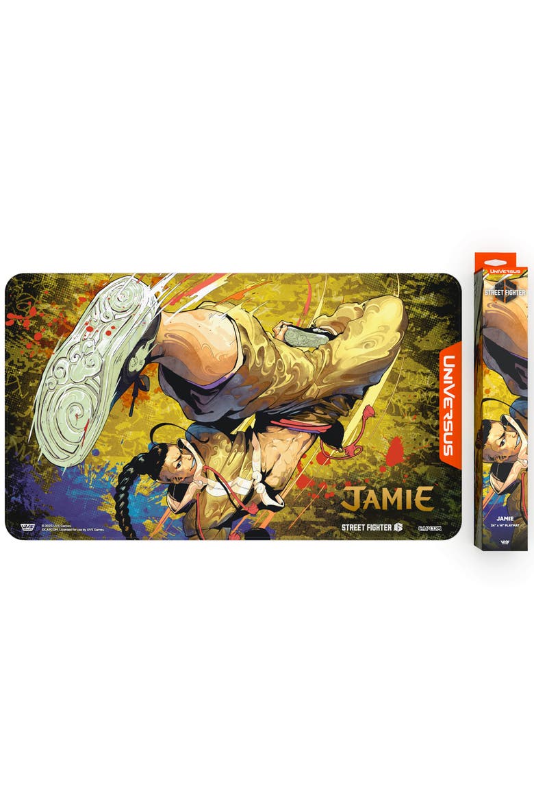 Street Fighter 6 Challenger Series Jamie Playmat, Alternate, color, Multicolored