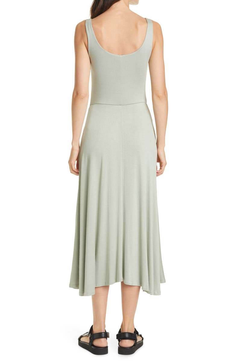 Vince Handkerchief Hem Sleeveless Tank Dress, Alternate, color,
