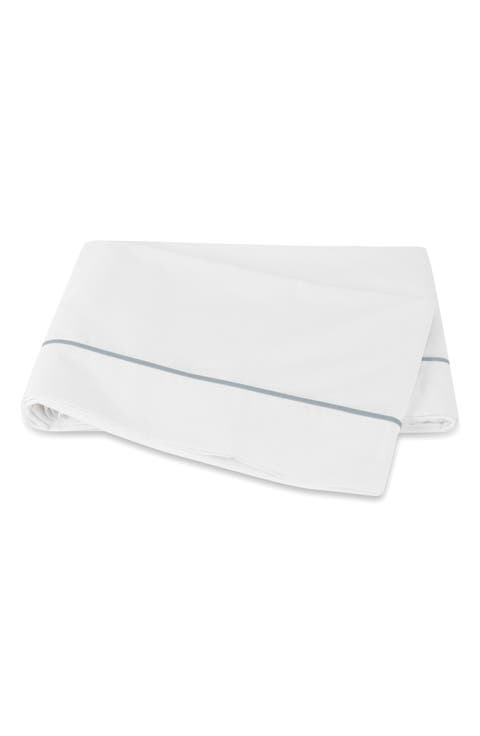 Bergamo 500 Thread Count Cotton Percale Flat Sheet