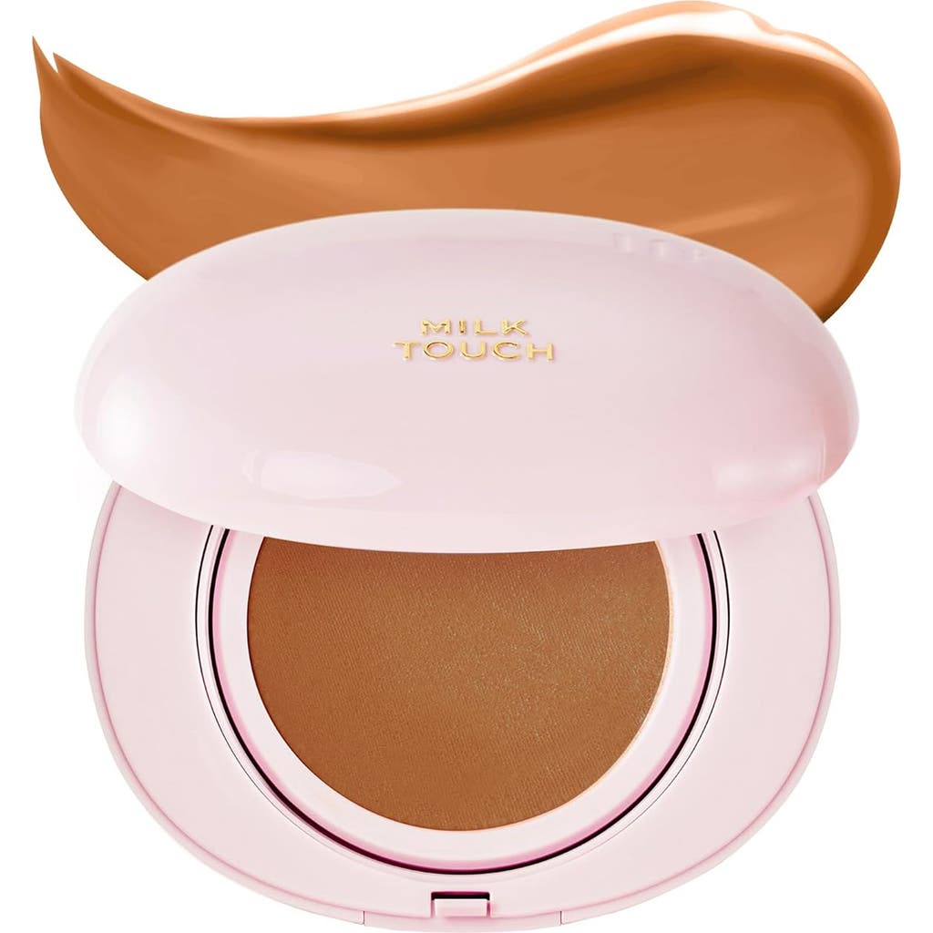 Milktouch All-day Skin Fit Milky Glow Cushion Foundation In Brown