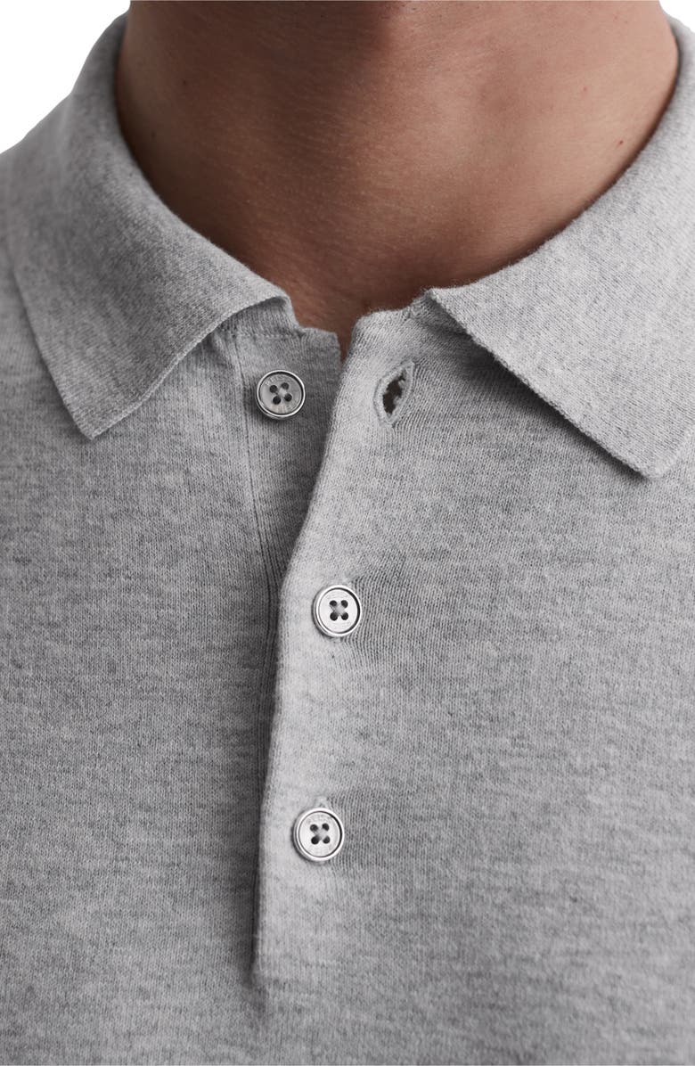 Reiss Wilton Cotton Blend Polo Sweater, Alternate, color, 