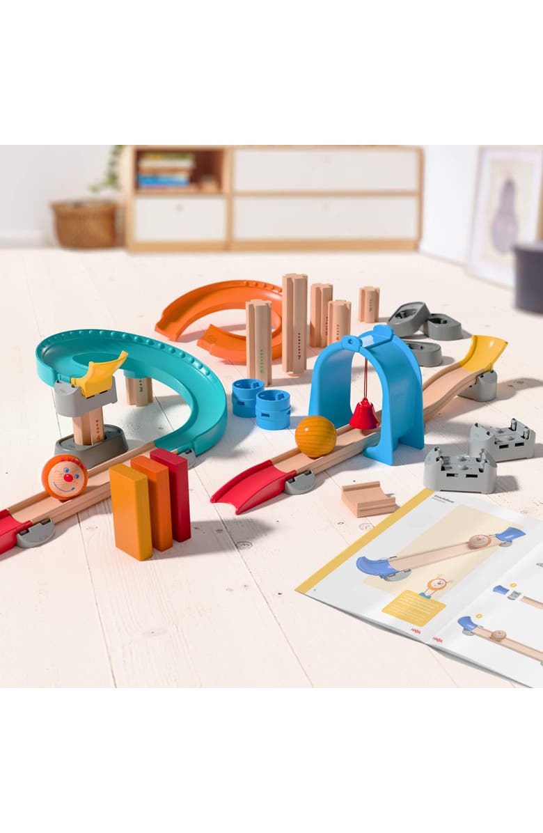 HABA Kullerbu Build & Go Creative Curves, Alternate, color, Multi