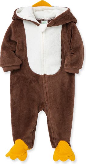 Fleece Turkey Hooded Footie