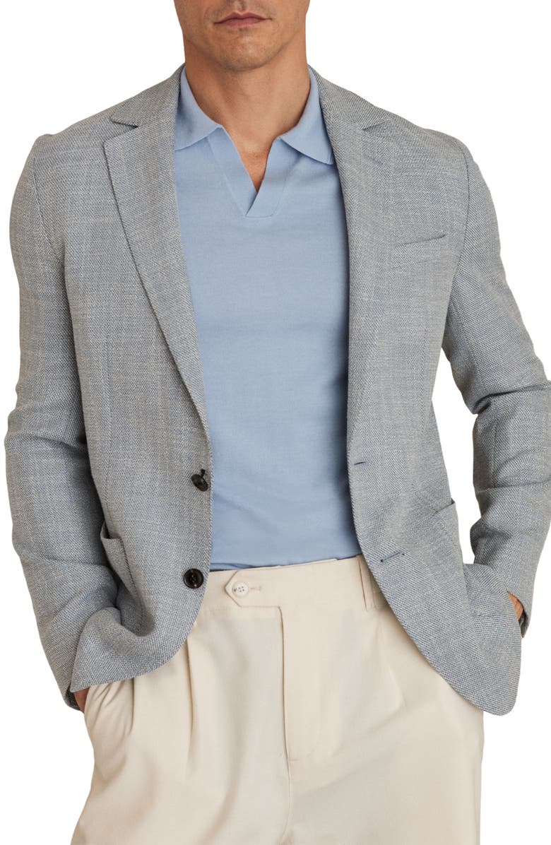 Reiss Aphrodite Sport Coat, Main, color, Soft Blue