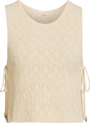 Elan Tie Side Crop Cover-Up Top