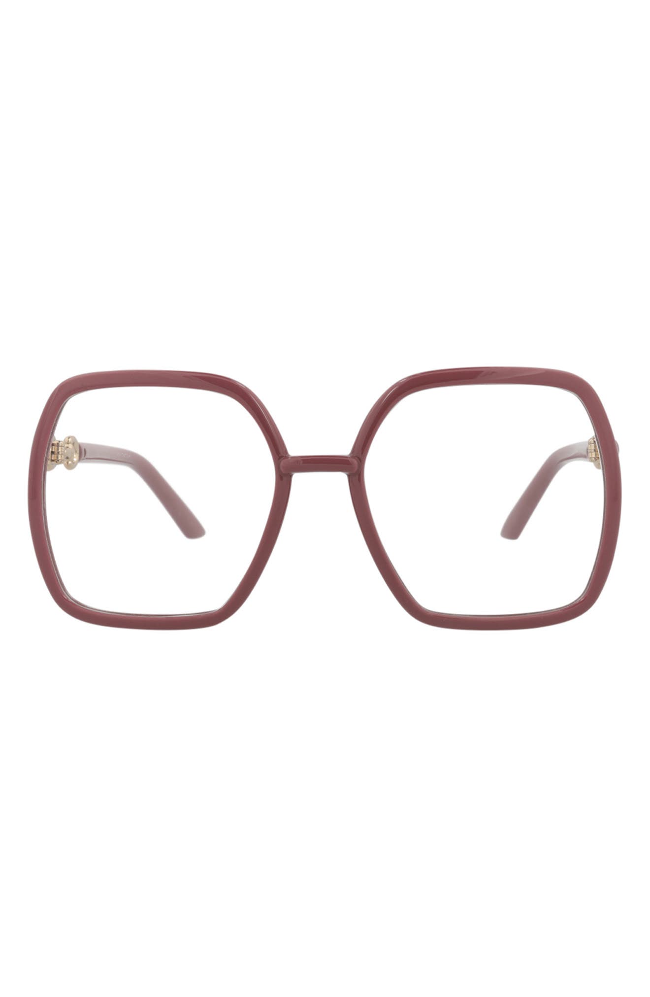 Gucci 55mm Square Optical Frames