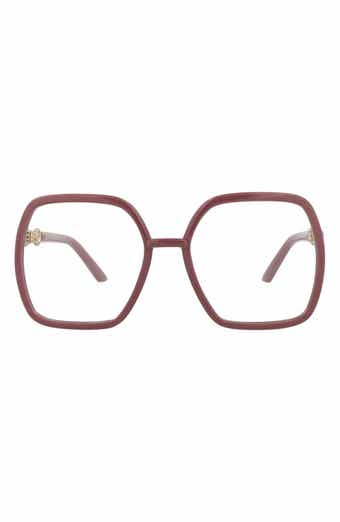 Gucci 55mm Square Optical Frames