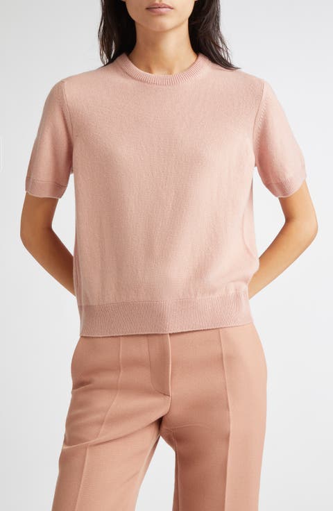 Classic Cashmere Short Sleeve Sweater