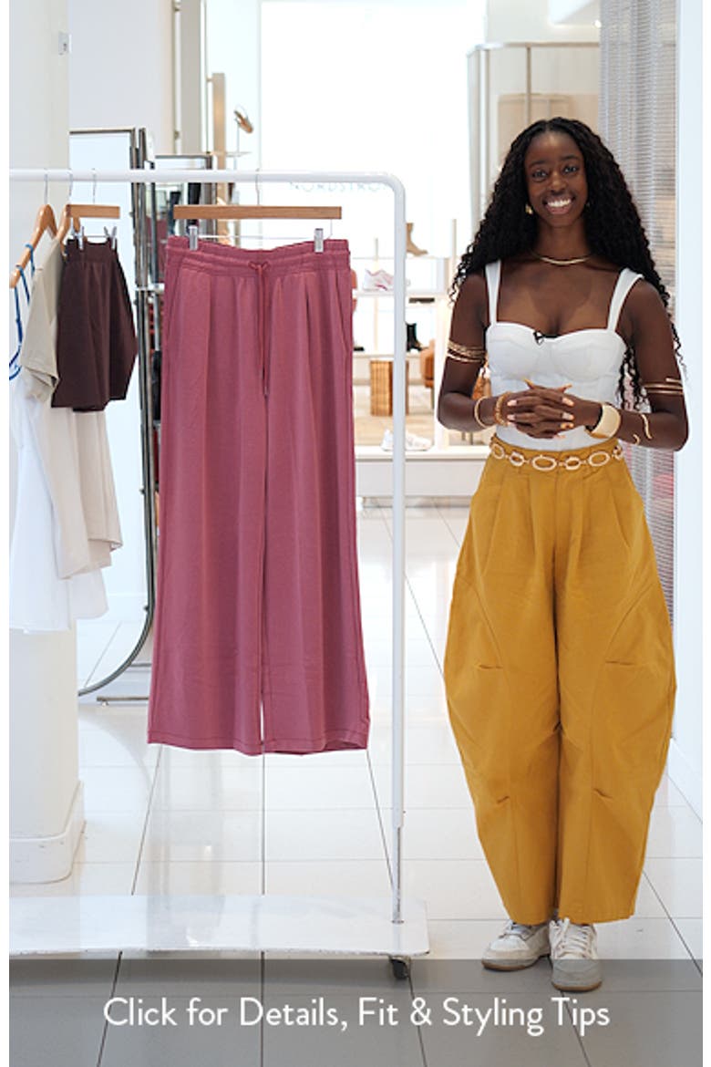 Sandwash Wide Leg Pants video