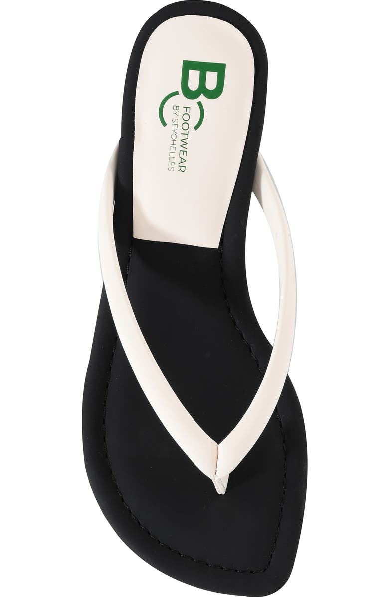 BC Footwear Riptide Kitten Heel Sandal, Alternate, color, White