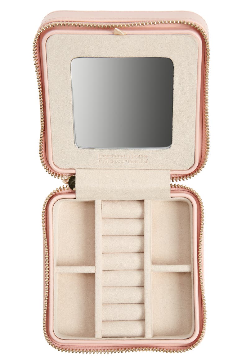 Caroline Zip Case, Alternate, color, ROSE QUARTZ