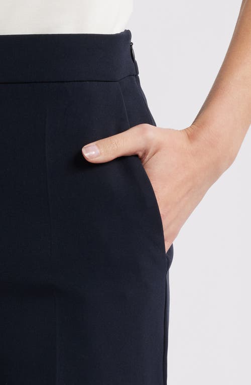 Hugo Boss Boss Tilepa Straight Leg Pants In Sky Captain