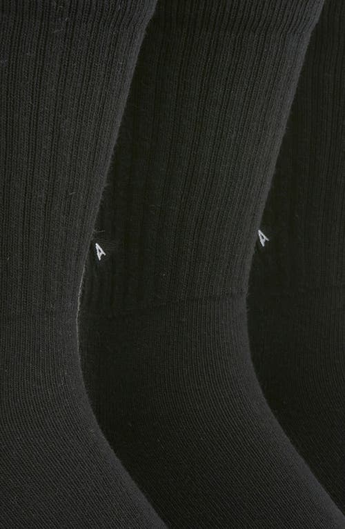 Arvin Goods 3-pack Crew Socks In Black