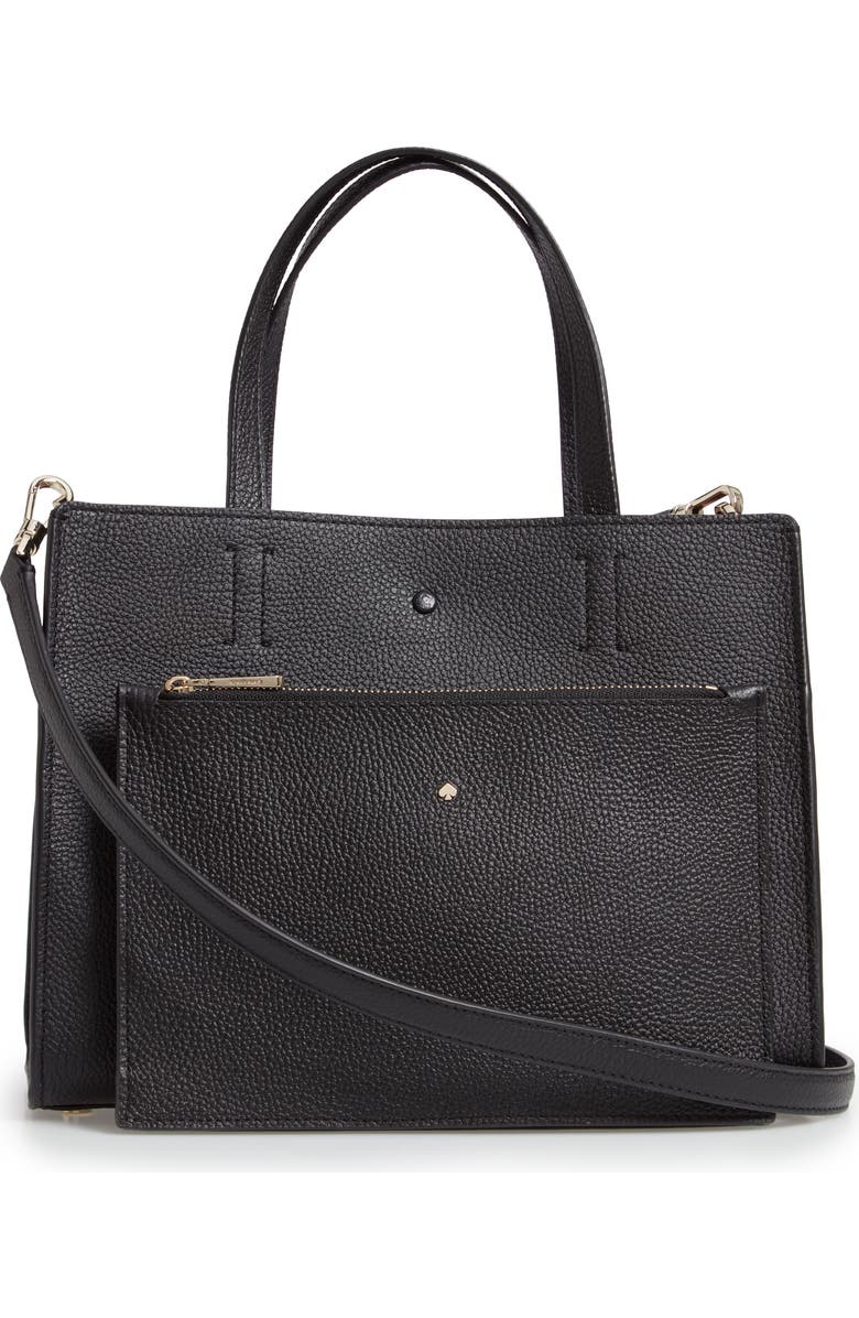 Kate Spade New York medium sam leather satchel, Alternate, color,