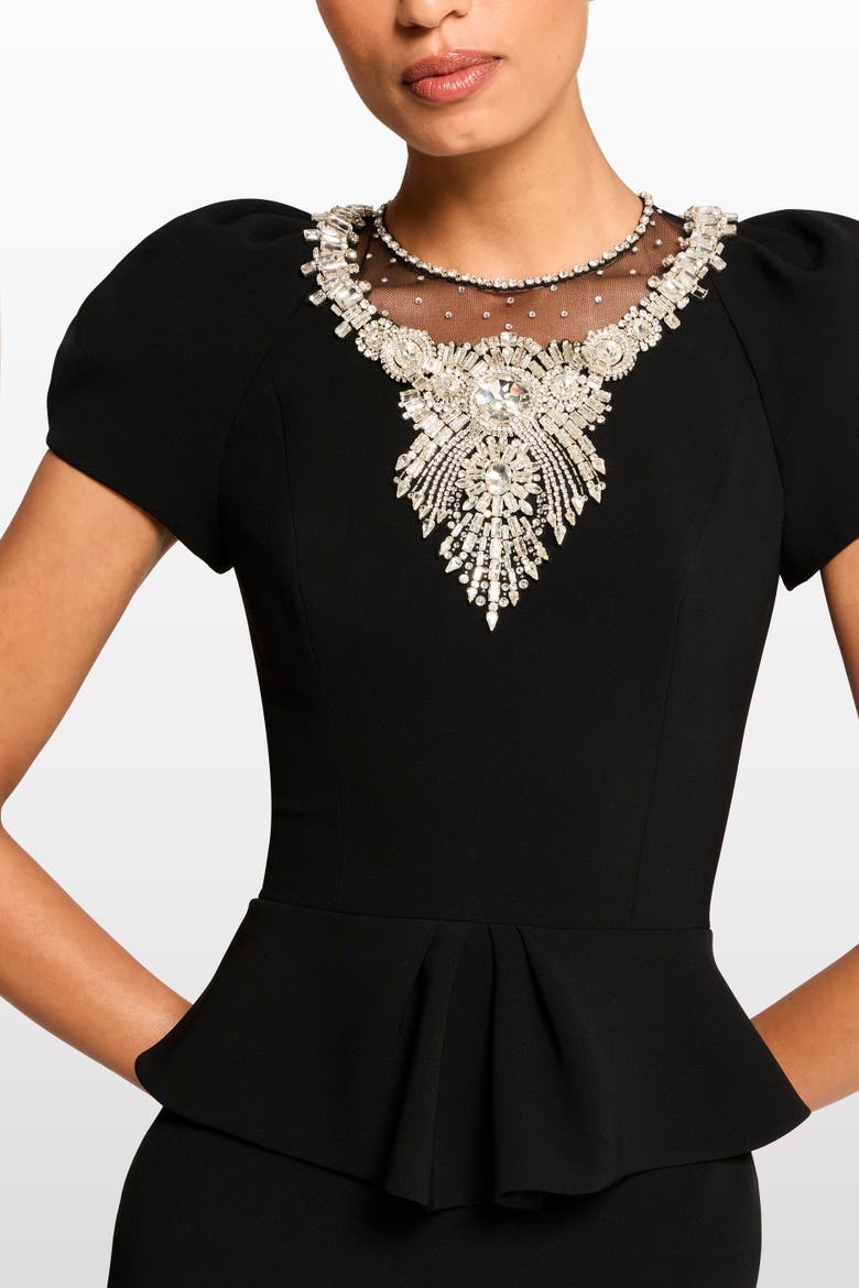 Nocturne Maxi Dress, Alternate, color, Liquorice