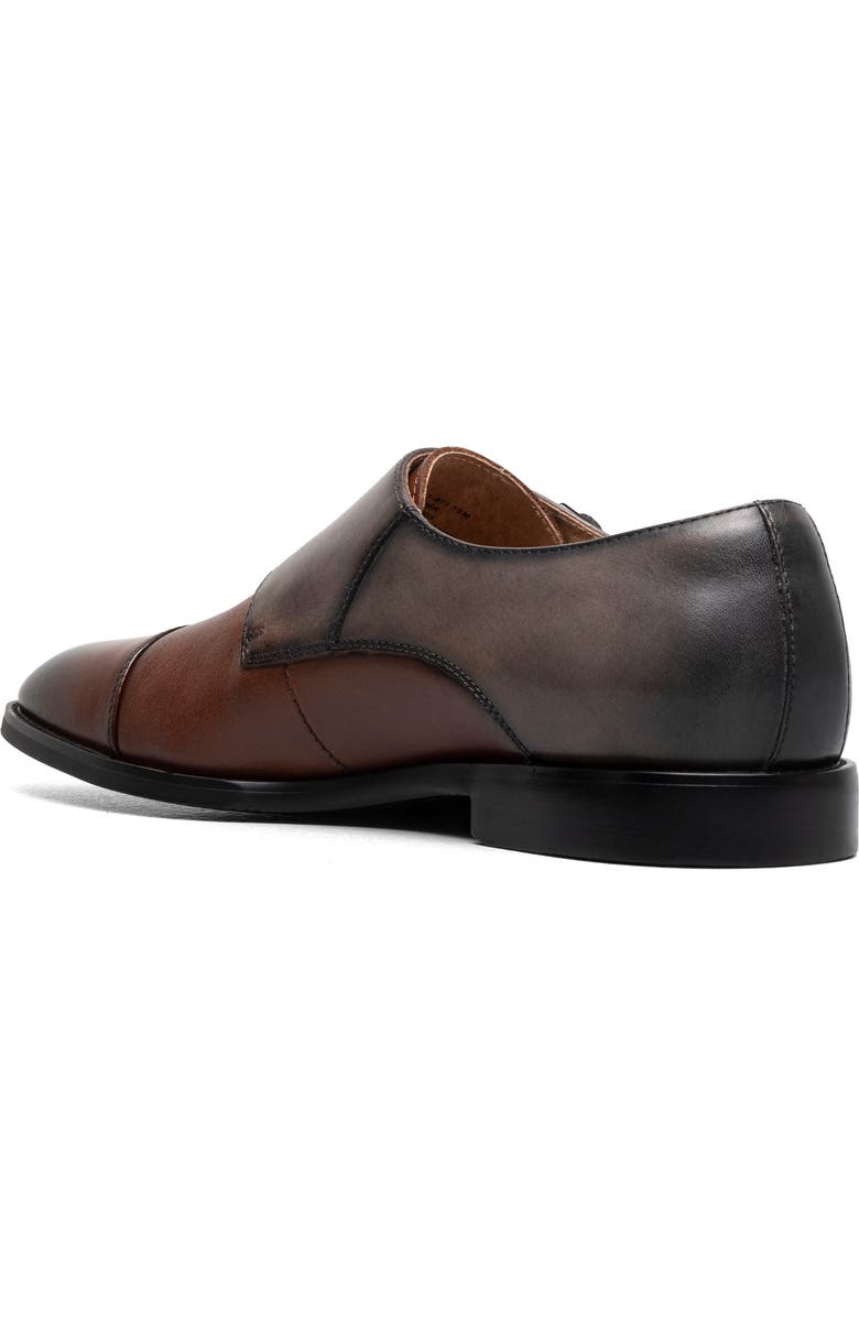 Stacy Adams Raythorne Double Monk Strap Shoe, Alternate, color, Brown/Gray