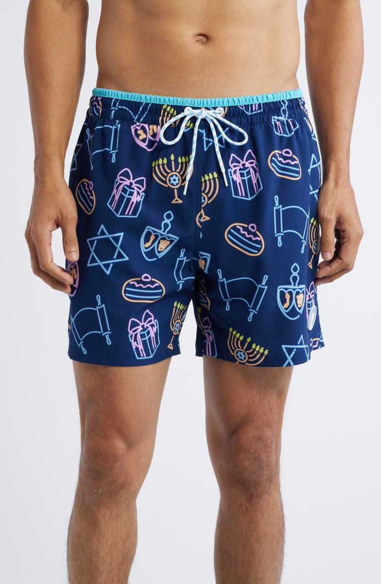 Chubbies The Celebrations 5.5-Inch Classic Swim Trunks, Main, color, 
