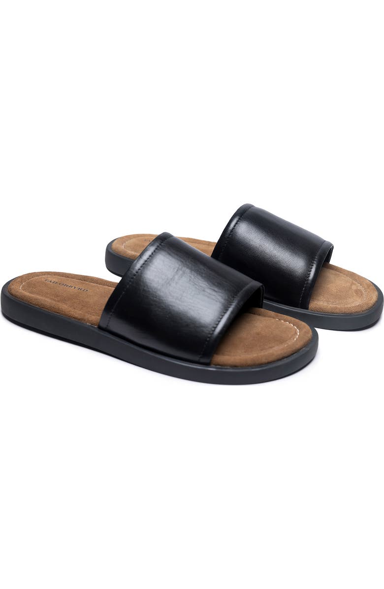 TailorByrd Bayport Slide Sandal, Main, color, Black