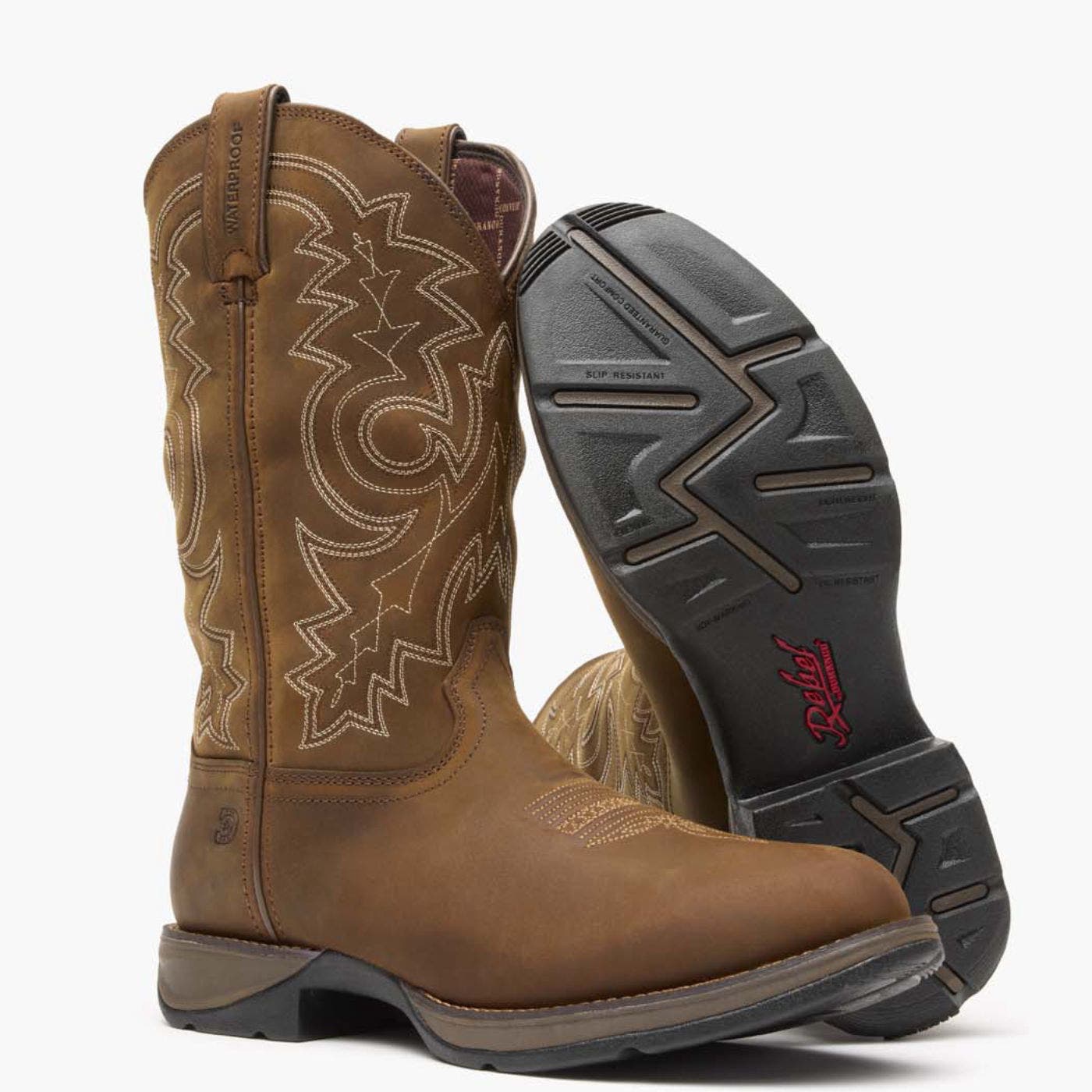 DURANGO Waterproof  Western Boot, Alternate, color, Coyote Brown