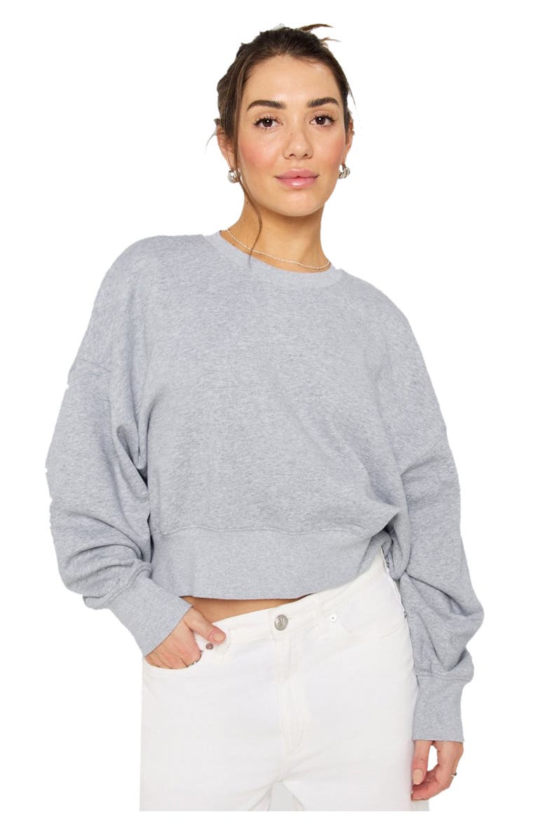 Year Round Terry Crew Neck Sweatshirt, Main, color, Classic Grey Heather