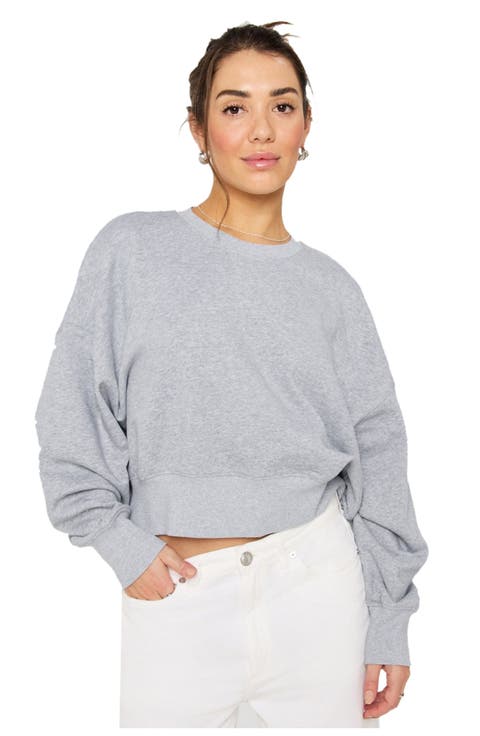 Year Round Terry Crew Neck Sweatshirt