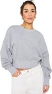 Fabletics Year Round Terry Crew Neck Sweatshirt