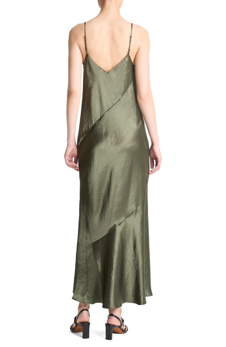 Vince Panelled Bias Cut Satin Slipdress, Alternate, color, 