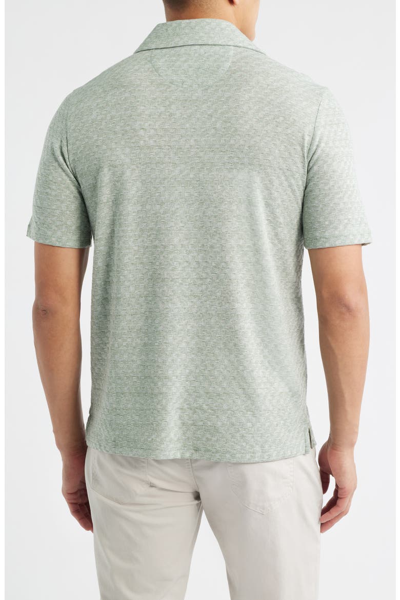 Sedona Basketweave Knit Polo, Alternate, color, SAGE BASKETWEAVE