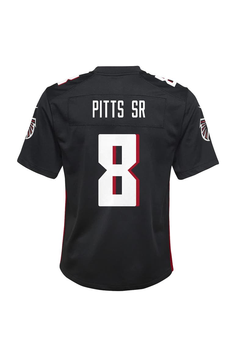 Youth Nike Kyle Pitts Sr. Black Atlanta Falcons Game Jersey, Alternate, color, Black