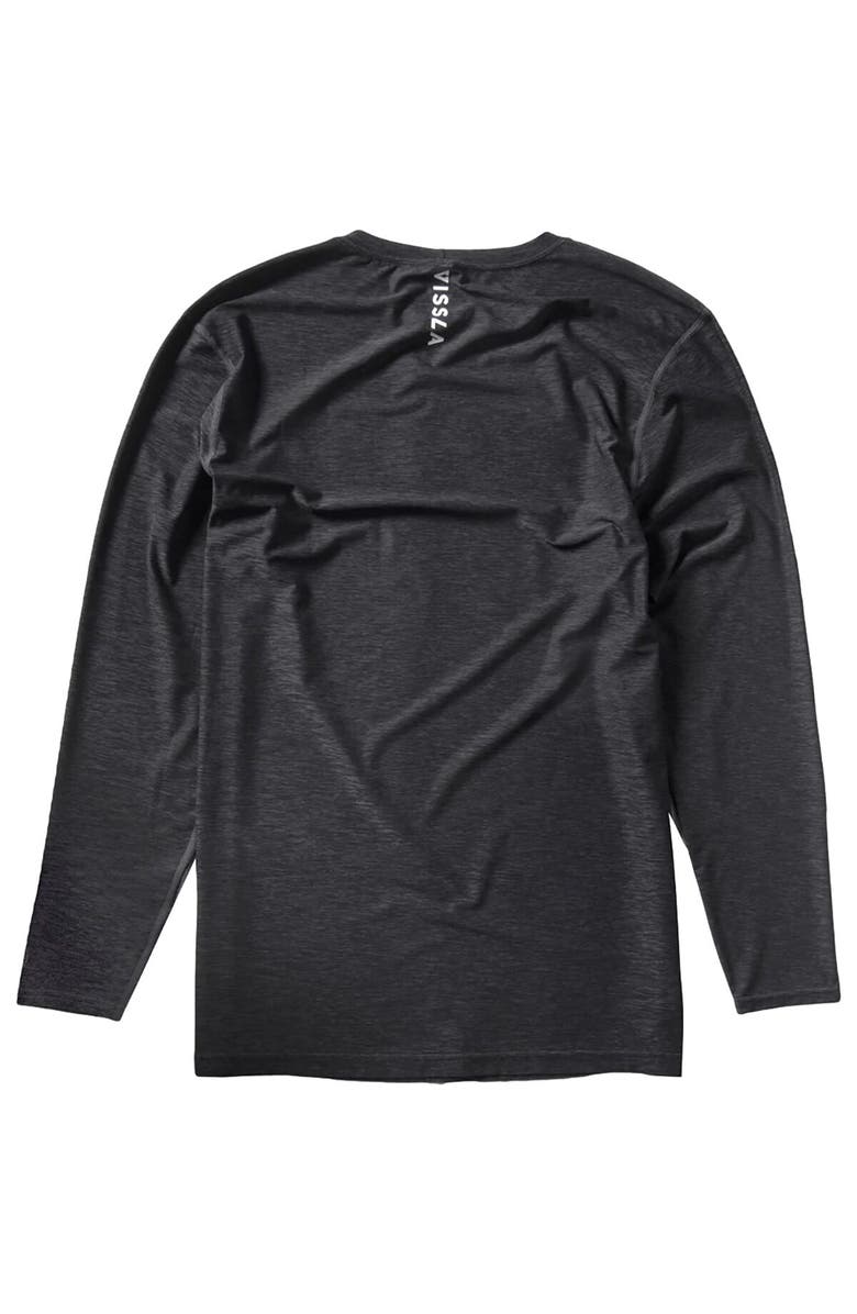 Vissla Twisted Eco Long-Sleeve Shirt - Men's, Alternate, color, Black Heather