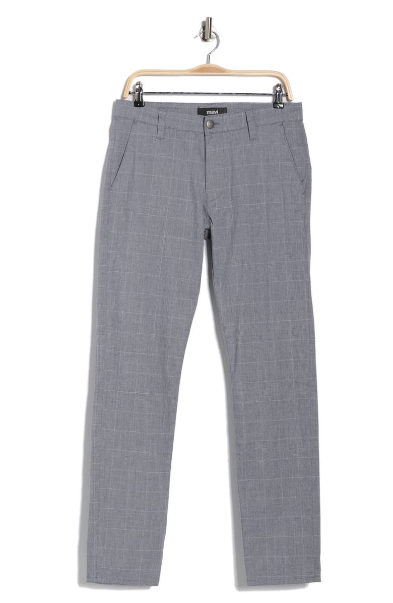 Mavi Jeans Milton Check Denver Chinos, Alternate, color, Blue