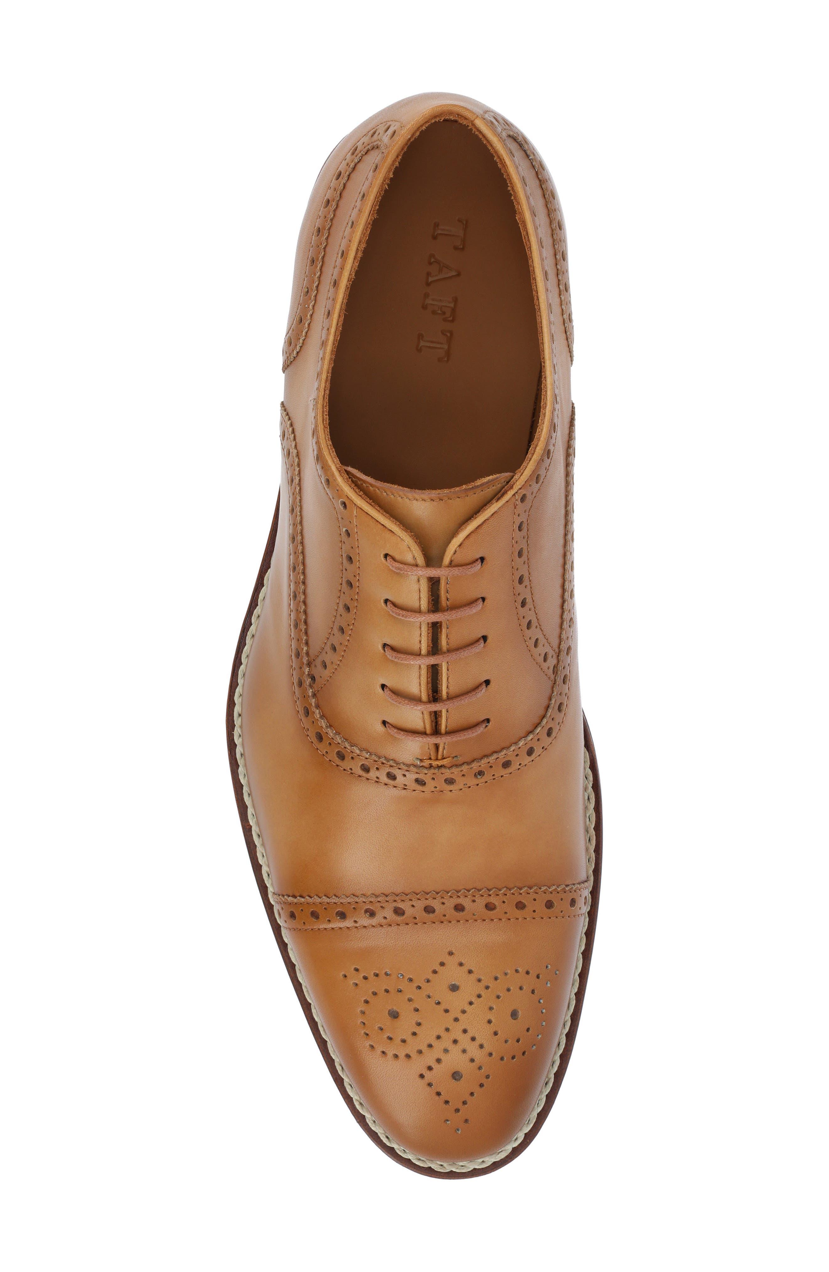 Noah Cap Toe Oxford, Alternate, color, HONEY