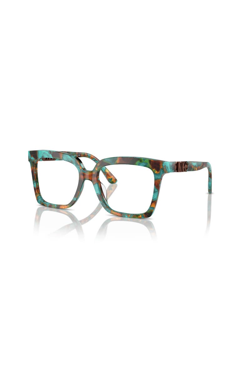 53mm Square optical glasses, Main, color, Green