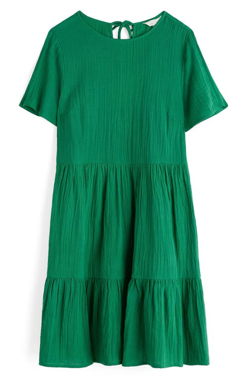 Seasalt Cornwall Pebble Comb Organic Cotton Dress In Green