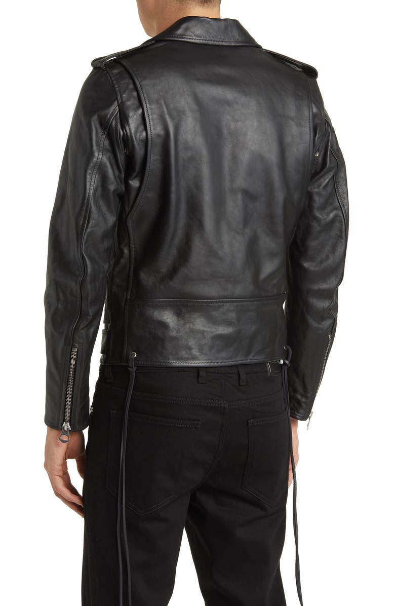 BLK DNM 15 Leather Jacket, Alternate, color, 