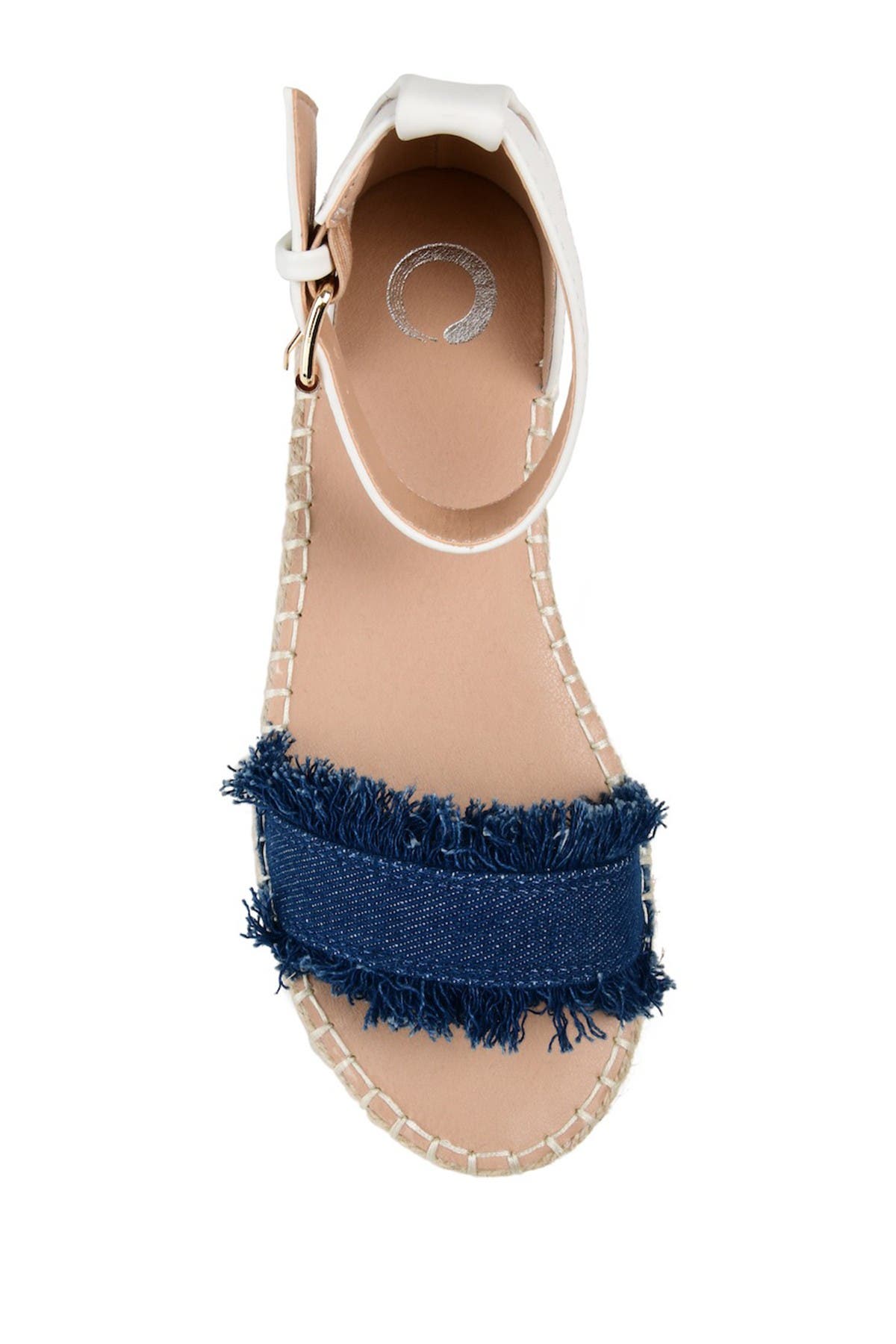 Tristeeen Ankle Strap Espadrille Sandal, Alternate, color, DENIM