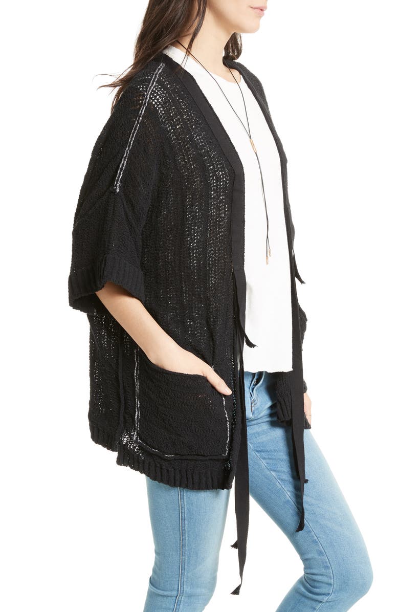 Free People Beach Cardigan, Alternate, color, 