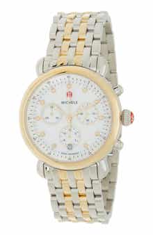 MICHELE Women's CSX Diamond Embellished Bracelet Watch, 38mm - 0.03 ctw