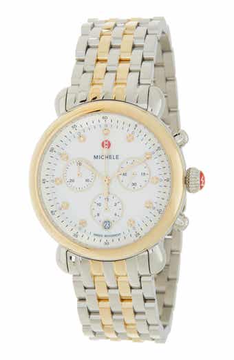 MICHELE Women's CSX Diamond Embellished Bracelet Watch, 38mm - 0.03 ctw