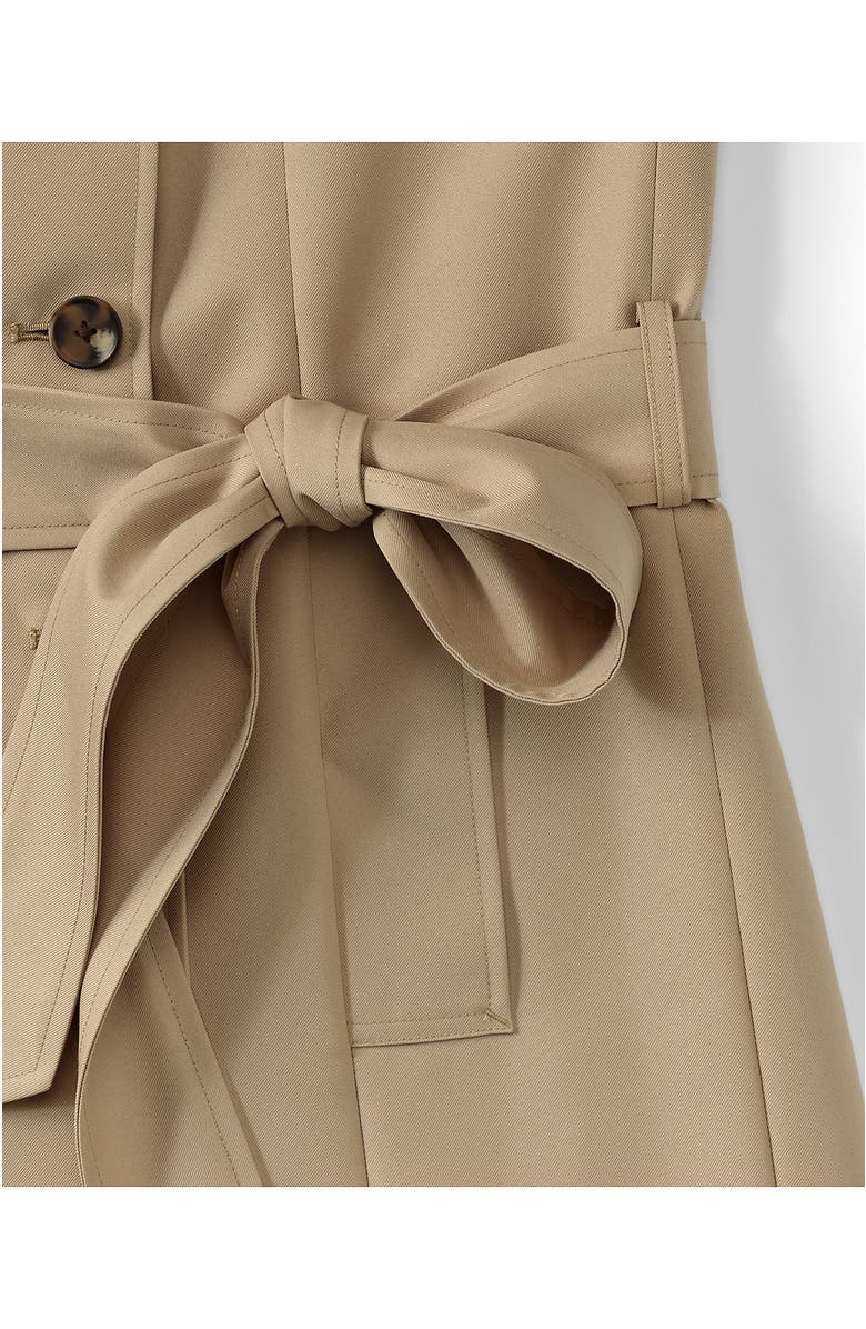 Lands' End Plus Size Classic Trench Coat, Alternate, color, 