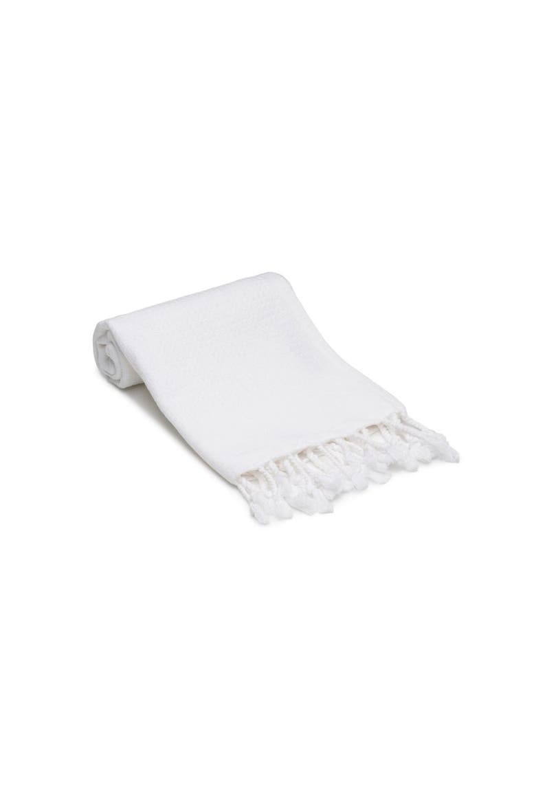 Pria Turkish Cotton Hand Towel Bundle, Alternate, color, White