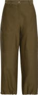 Max Mara Dorni Stretch Cotton Twill Utility Pants