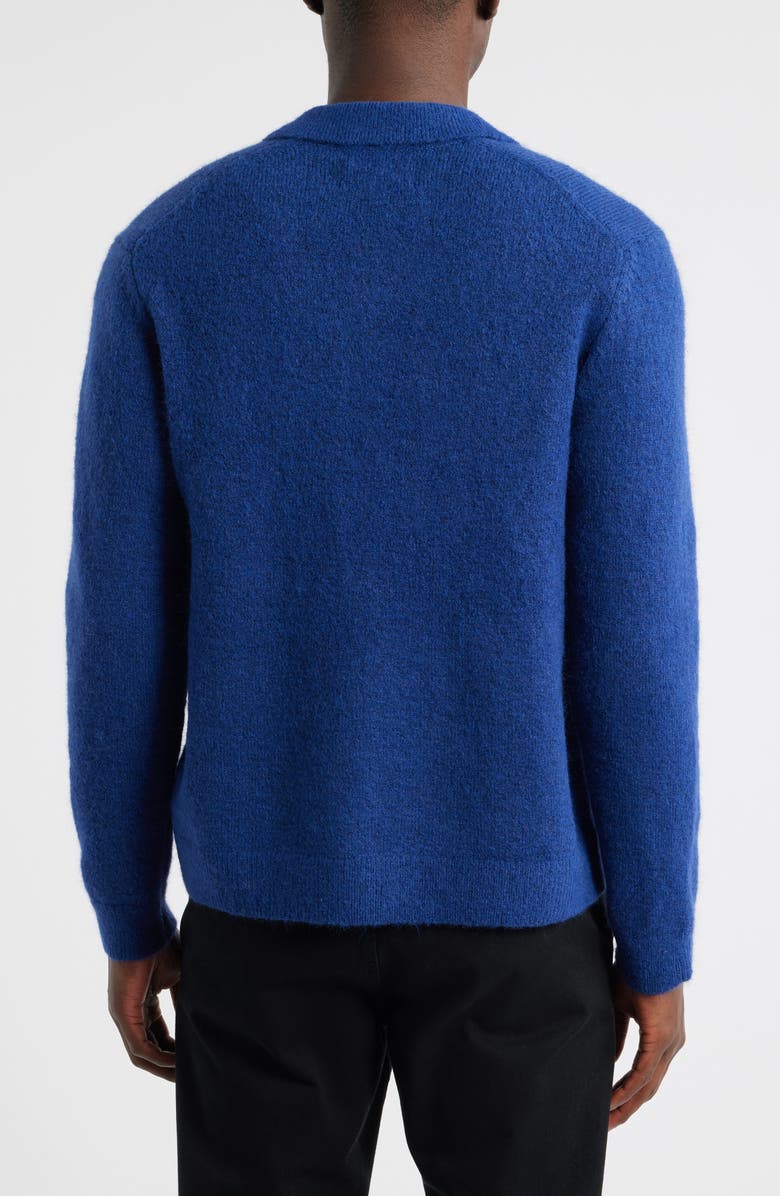 Wax London Carter Polo Sweater, Alternate, color, Blue