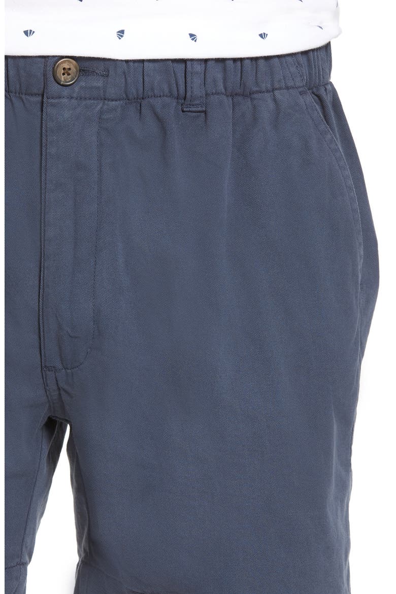 Snappers Elastic Waist 5.5 Inch Stretch Shorts, Alternate, color, NAVY